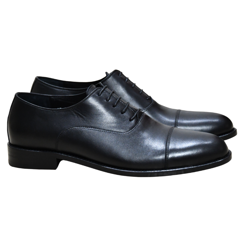 Galvare Classico – Chaussure classic Oxfords en Cuir (Noir & Marron)