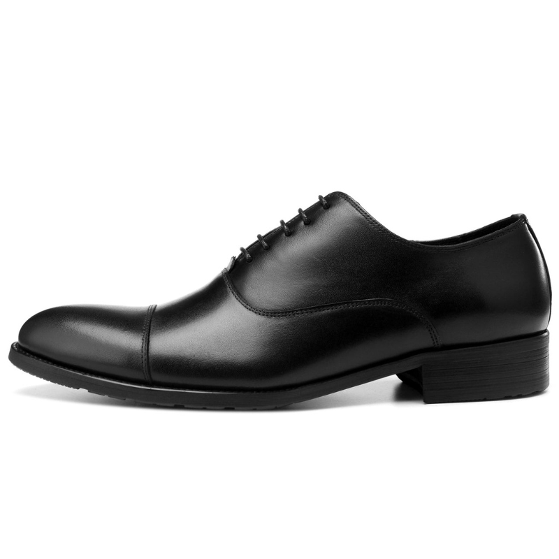 Galvare Classico – Chaussure classic Oxfords en Cuir (Noir & Marron)