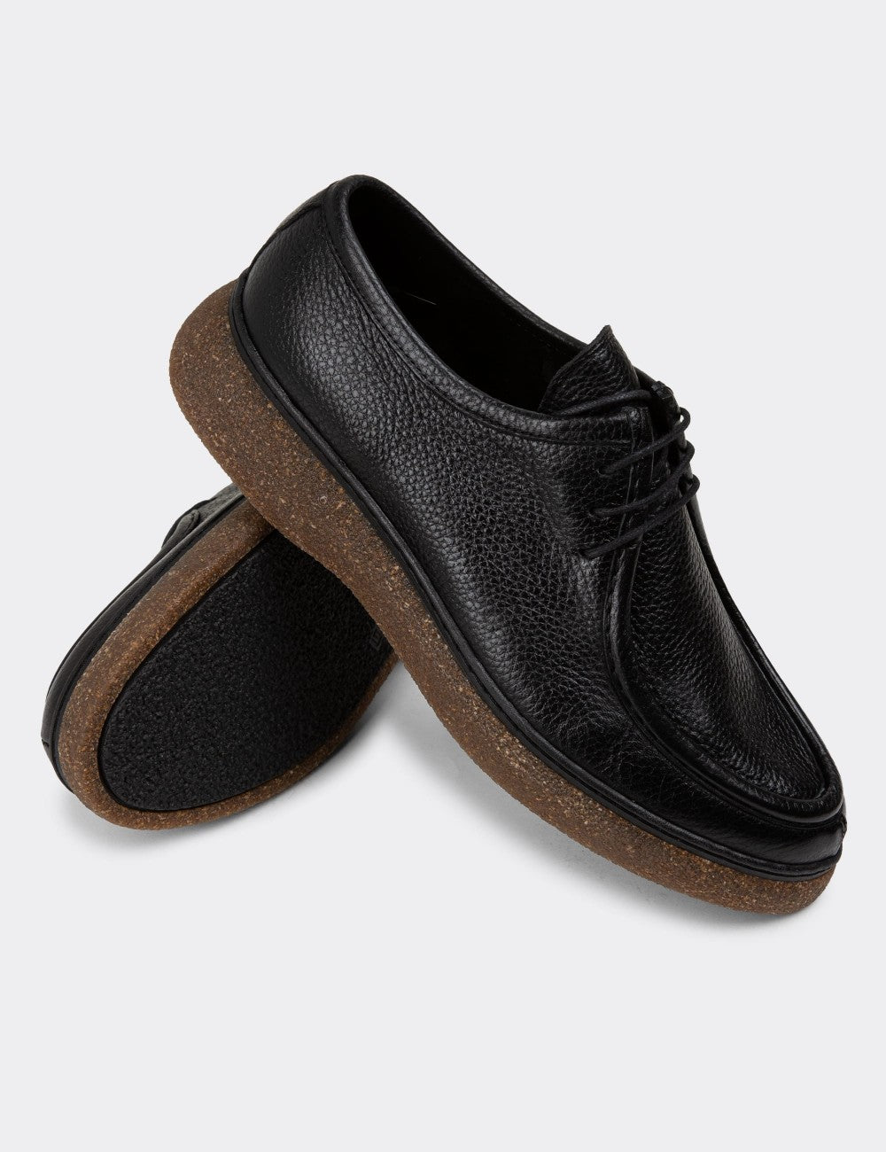 CASA SHOE – Mocassin Moderne en Cuir ou Daim – Noir ou Marron