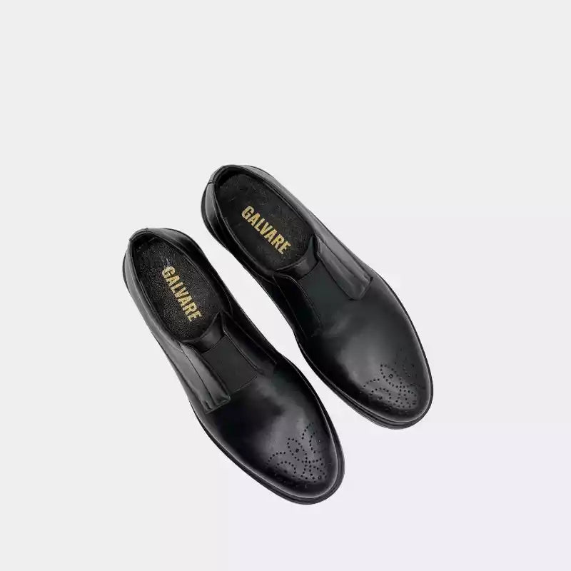 Galvare Masca – Chaussures Classiques en Cuir Véritable (Semelle EVA)