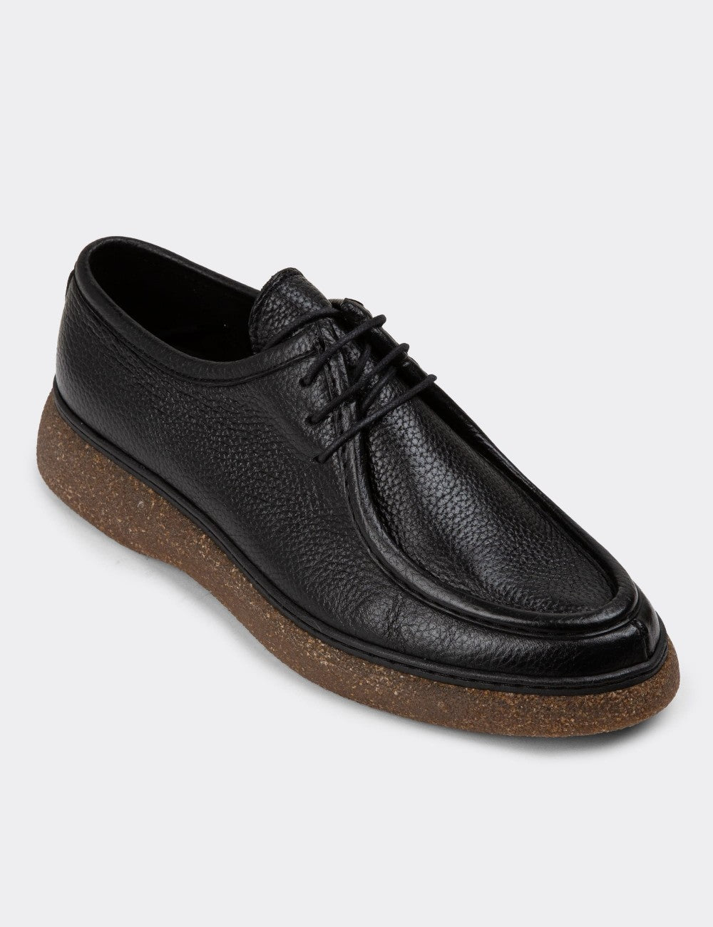 CASA SHOE – Mocassin Moderne en Cuir ou Daim – Noir ou Marron