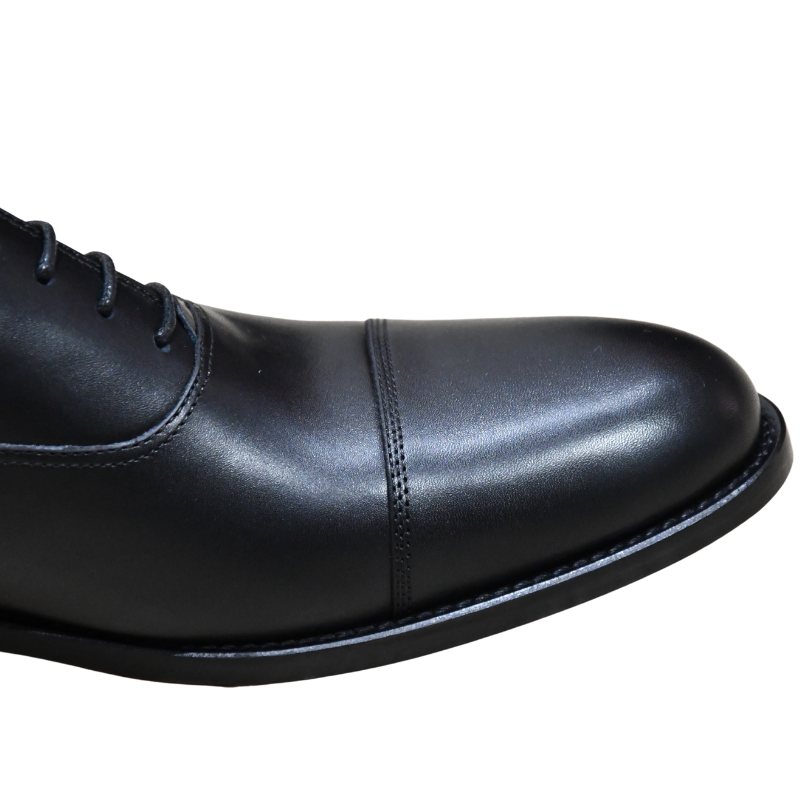 Galvare Classico – Chaussure classic Oxfords en Cuir (Noir & Marron)