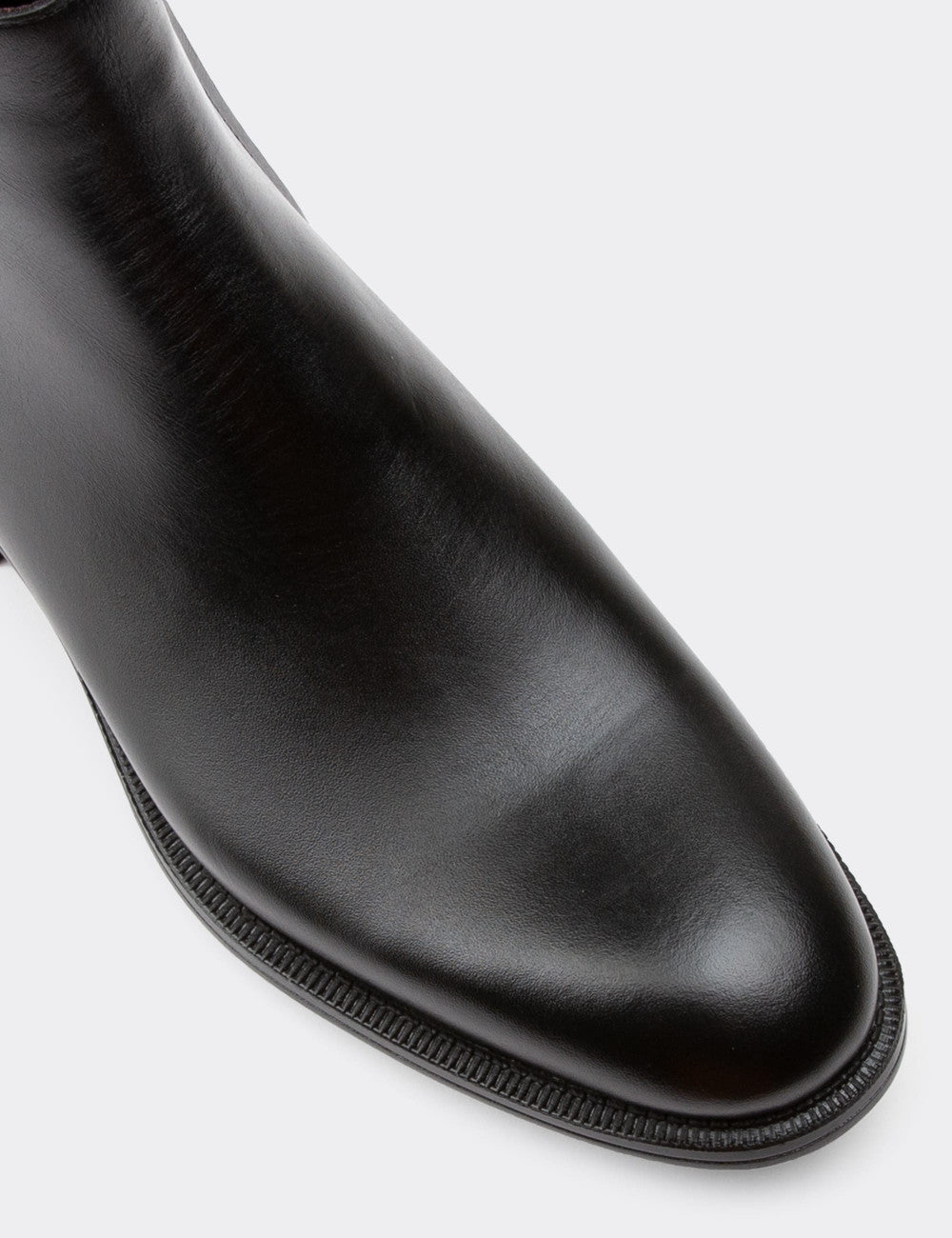 Galvare Bordeaux – Bottes en Cuir Véritable à Fermeture Éclai