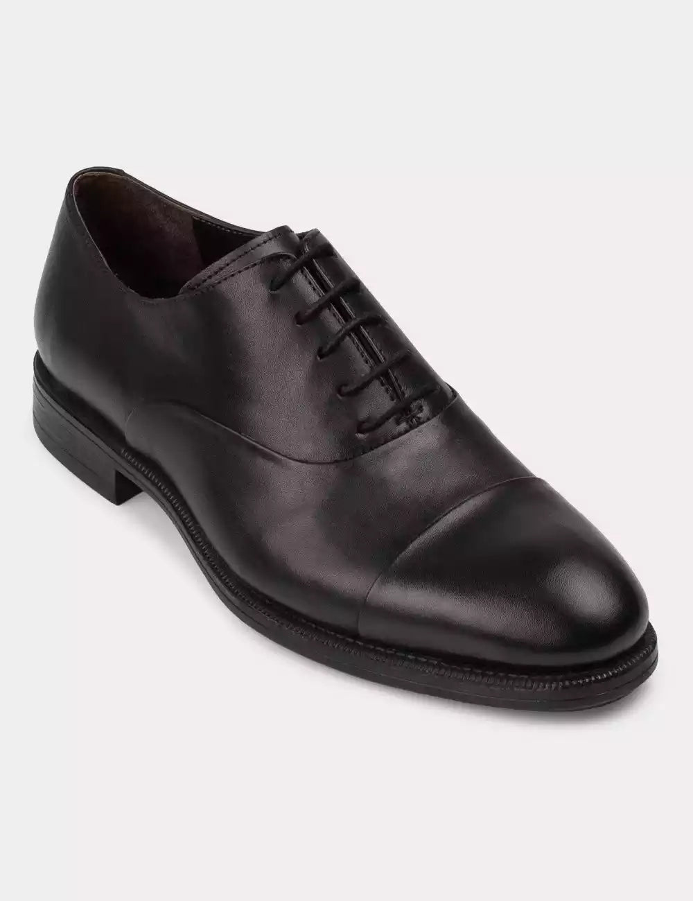 Galvare Oxford Classique – Chaussures en Cuir Véritable (Noir, Marron, Bleu Marine, Camel)