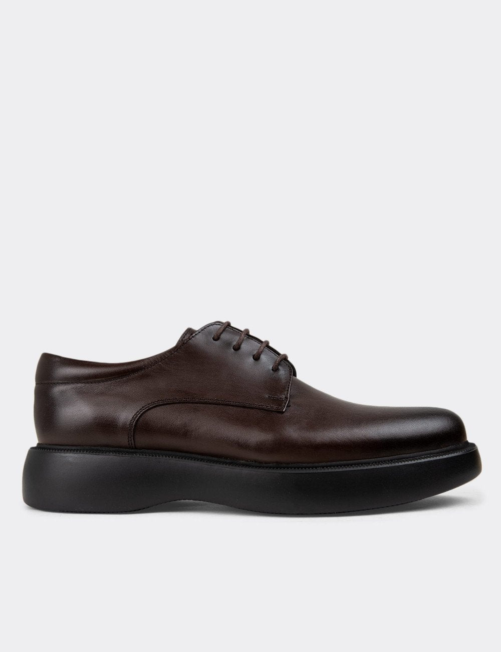Galvare Urban – Chaussures Casual en Cuir Véritable (Noir et marron)