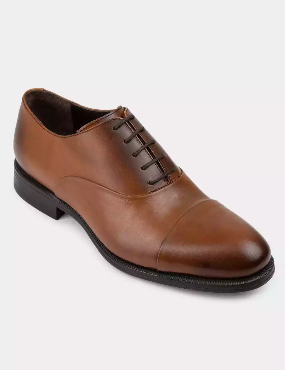 Galvare Oxford Classique – Chaussures en Cuir Véritable (Noir, Marron, Bleu Marine, Camel)