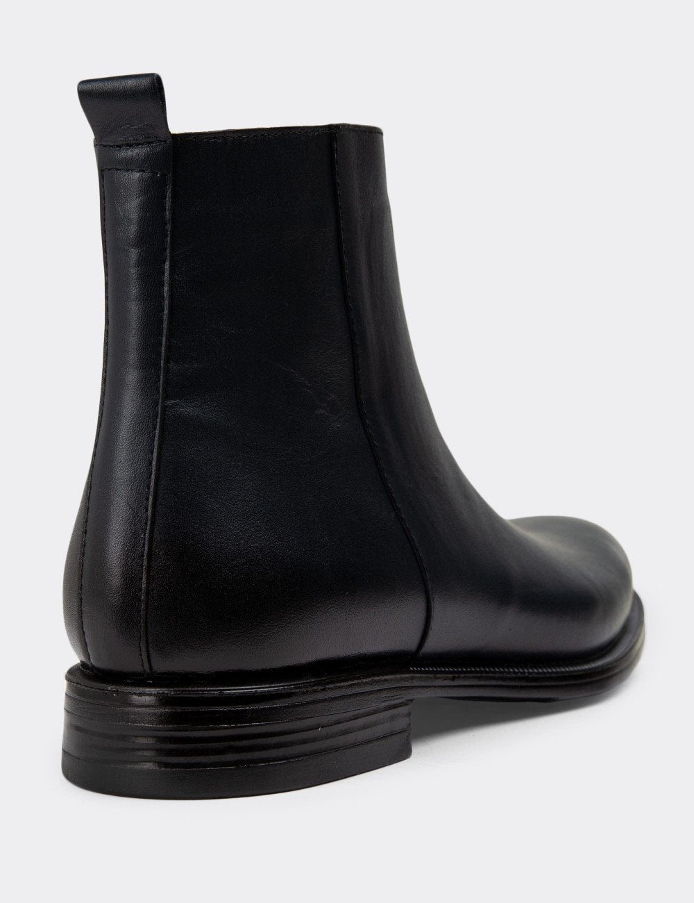 Galvare Bordeaux – Bottes en Cuir Véritable à Fermeture Éclai