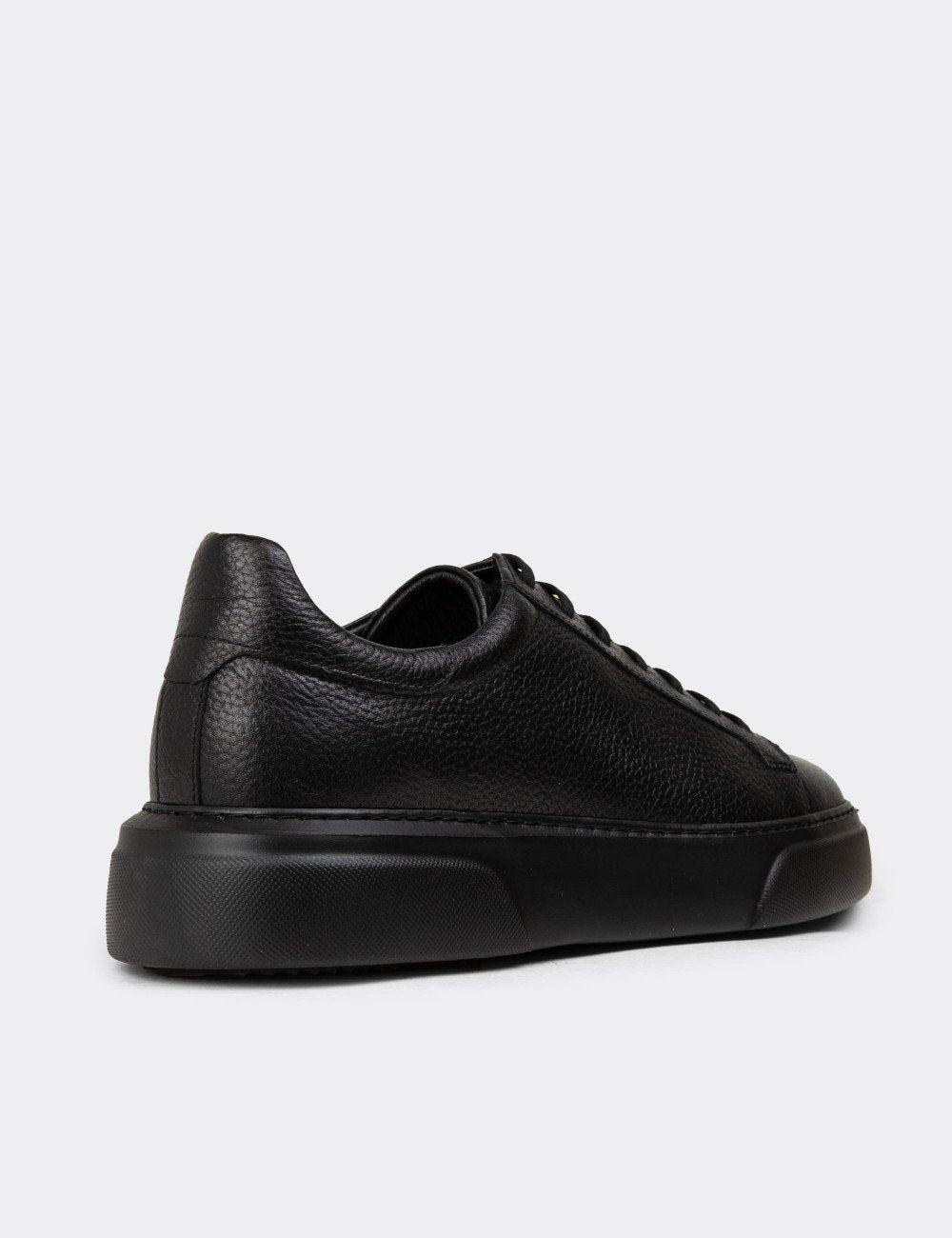 Galvare Sneakers – Baskets en Cuir Véritable Homme (Noir & Marron)