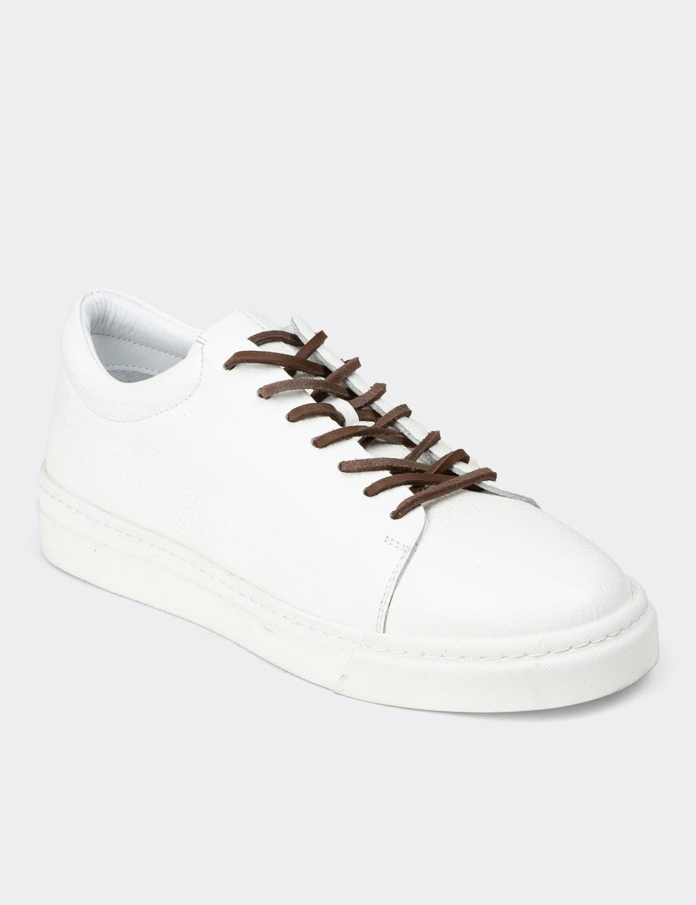 Galvare – Baskets Homme en Cuir Véritable (Noir ou Blanc)