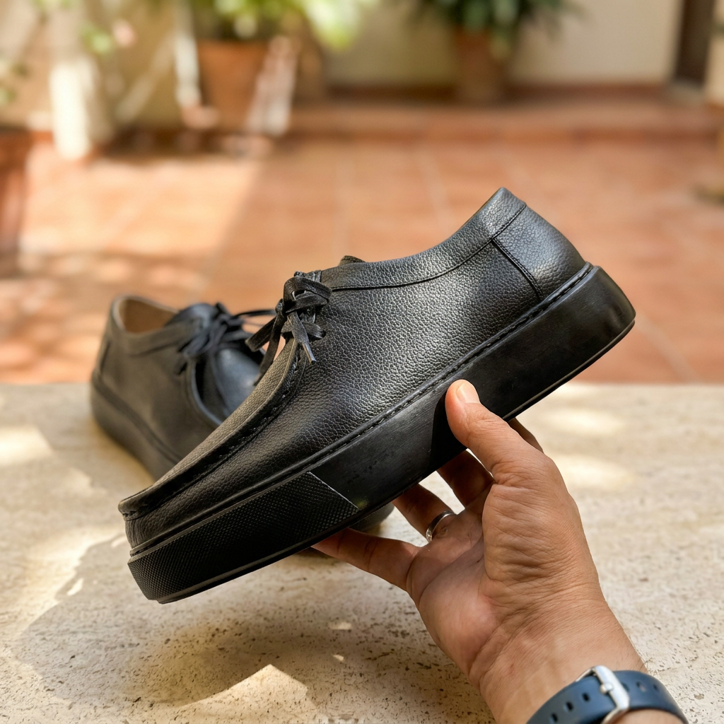 Galvare Urbano – Mocassin Moderne en Cuir – Noir ou Biege