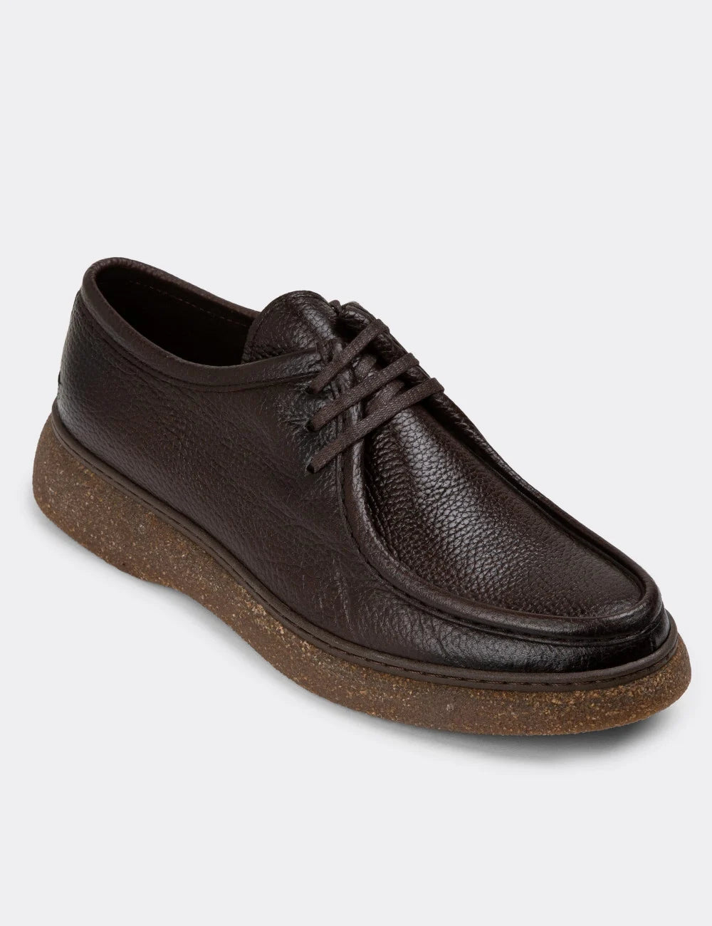 CASA SHOE – Mocassin Moderne en Cuir ou Daim  –  Noir ou Marron