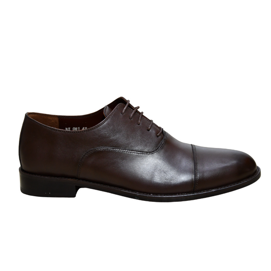 Galvare Classico – Chaussure classic Oxfords en Cuir (Noir & Marron)