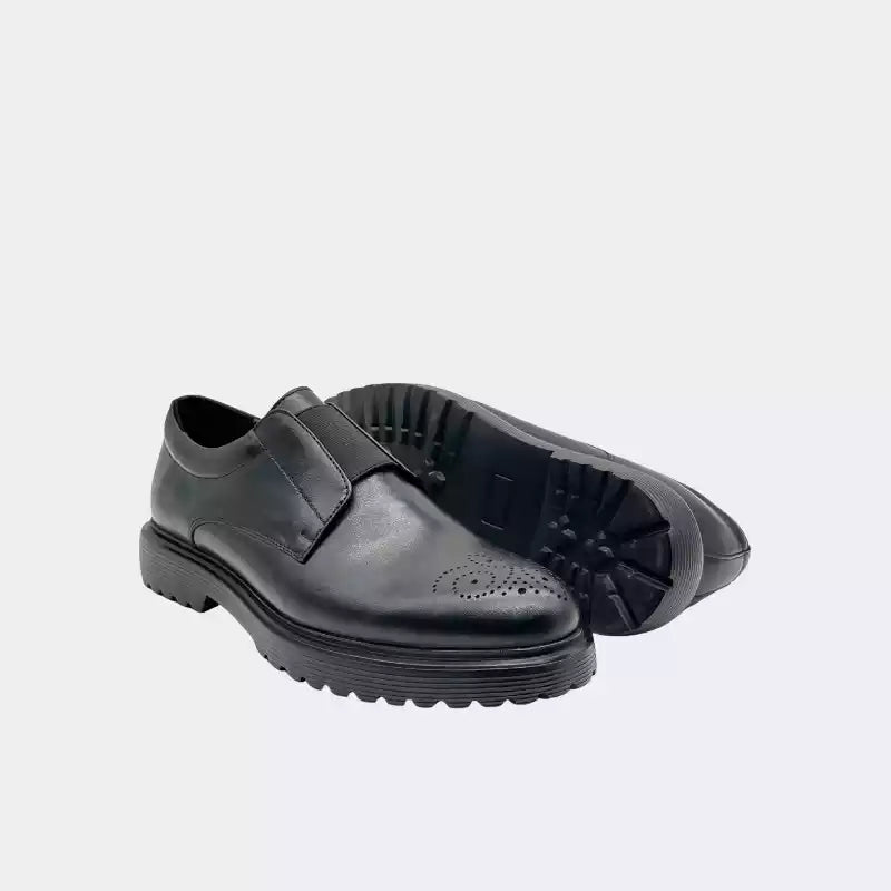 Galvare Masca – Chaussures Classiques en Cuir Véritable (Semelle EVA)