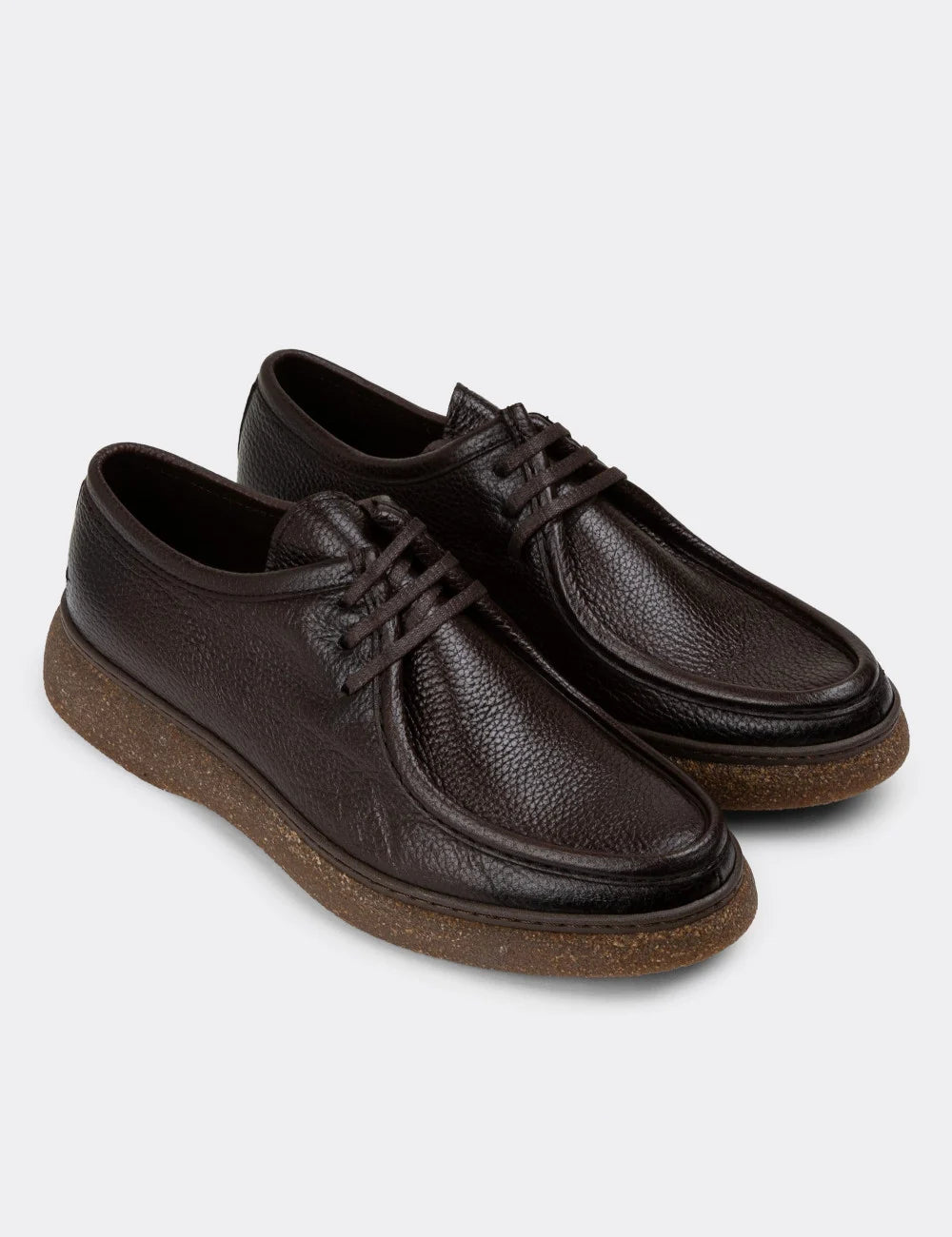 CASA SHOE – Mocassin Moderne en Cuir ou Daim  –  Noir ou Marron
