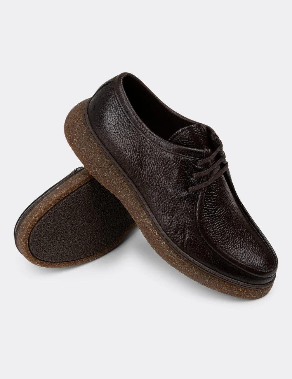 CASA SHOE – Mocassin Moderne en Cuir ou Daim  –  Noir ou Marron