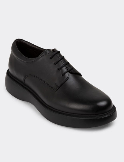 Galvare Urban – Chaussures Casual en Cuir Véritable (Noir et marron)