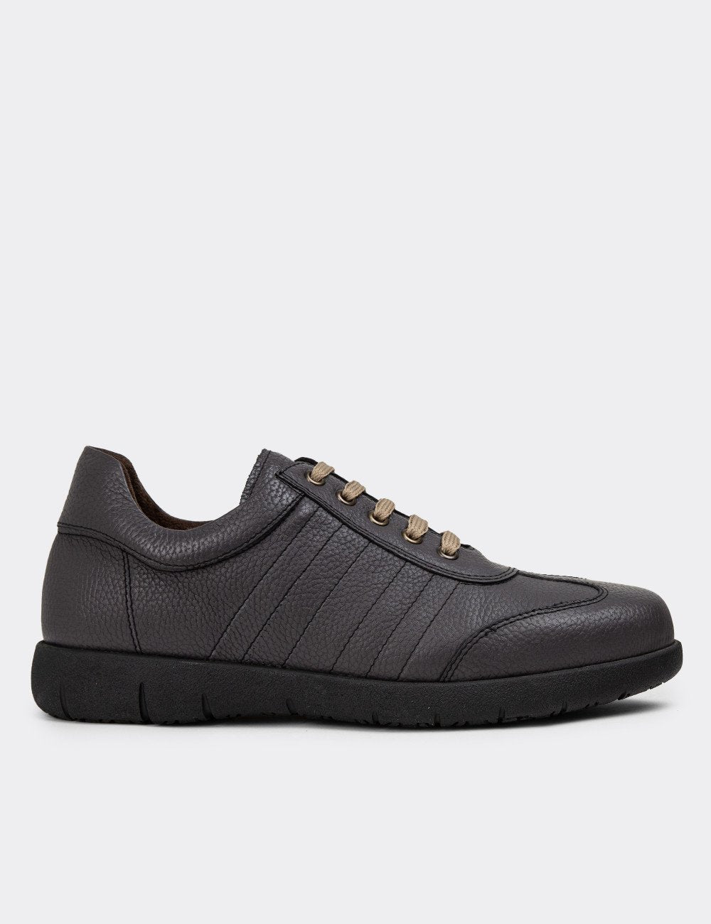 Galvare Floater – Chaussures Casual en Cuir Véritable (Noir, Gris, Rouge, Marron)