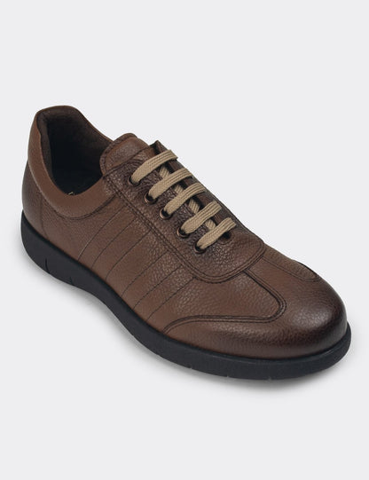Galvare Floater – Chaussures Casual en Cuir Véritable (Noir, Gris, Rouge, Marron)