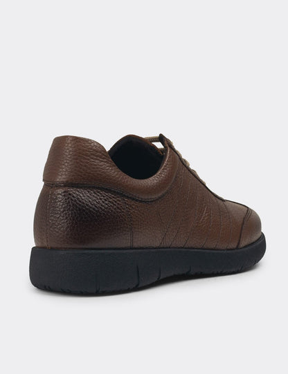 Galvare Floater – Chaussures Casual en Cuir Véritable (Noir, Gris, Rouge, Marron)