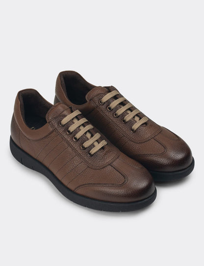 Galvare Floater – Chaussures Casual en Cuir Véritable (Noir, Gris, Rouge, Marron)