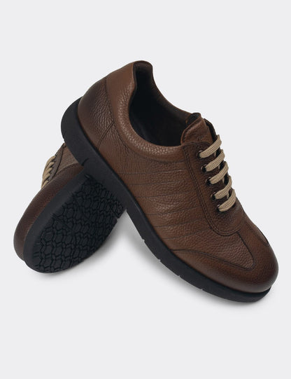 Galvare Floater – Chaussures Casual en Cuir Véritable (Noir, Gris, Rouge, Marron)