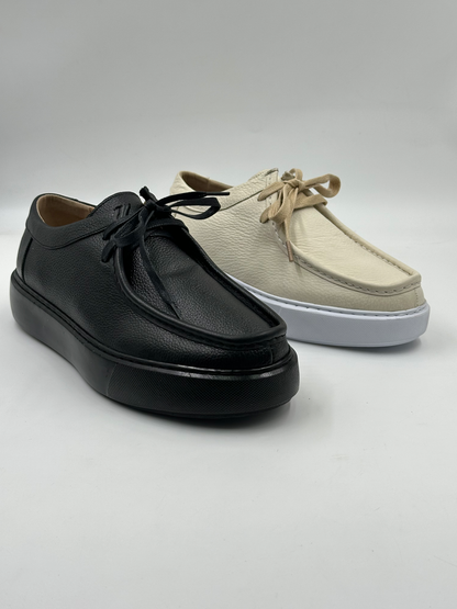 Galvare Urbano – Mocassin Moderne en Cuir – Noir ou Biege
