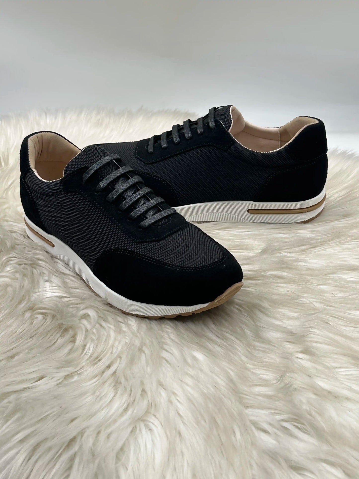 Galvare Weekend – Chaussures Casual en Cuir Véritable (Noir, Gris, blue marine, Marron,camel)