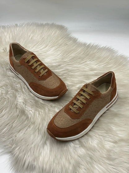 Galvare Weekend – Chaussures Casual en Cuir Véritable (Noir, Gris, blue marine, Marron,camel)