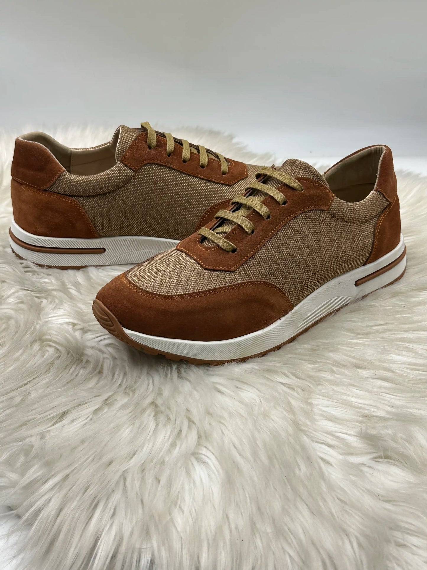 Galvare Weekend – Chaussures Casual en Cuir Véritable (Noir, Gris, blue marine, Marron,camel)