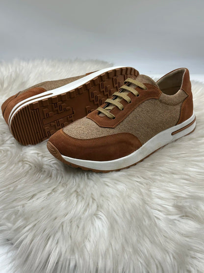 Galvare Weekend – Chaussures Casual en Cuir Véritable (Noir, Gris, blue marine, Marron,camel)