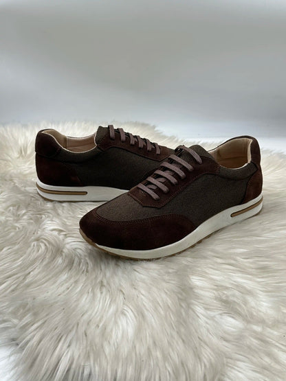 Galvare Weekend – Chaussures Casual en Cuir Véritable (Noir, Gris, blue marine, Marron,camel)