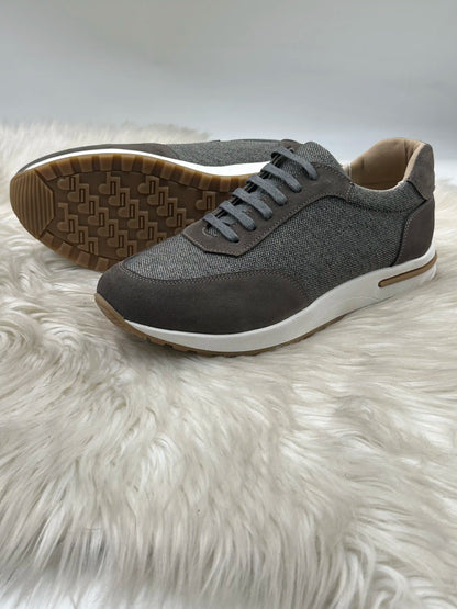 Galvare Weekend – Chaussures Casual en Cuir Véritable (Noir, Gris, blue marine, Marron,camel)
