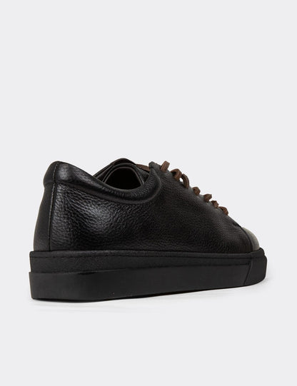 Galvare – Baskets Homme en Cuir Véritable (Noir ou Blanc)
