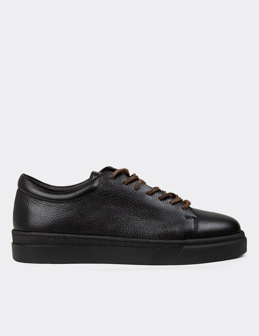 Galvare – Baskets Homme en Cuir Véritable (Noir ou Blanc)