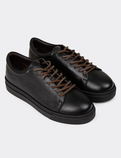 Galvare – Baskets Homme en Cuir Véritable (Noir ou Blanc)