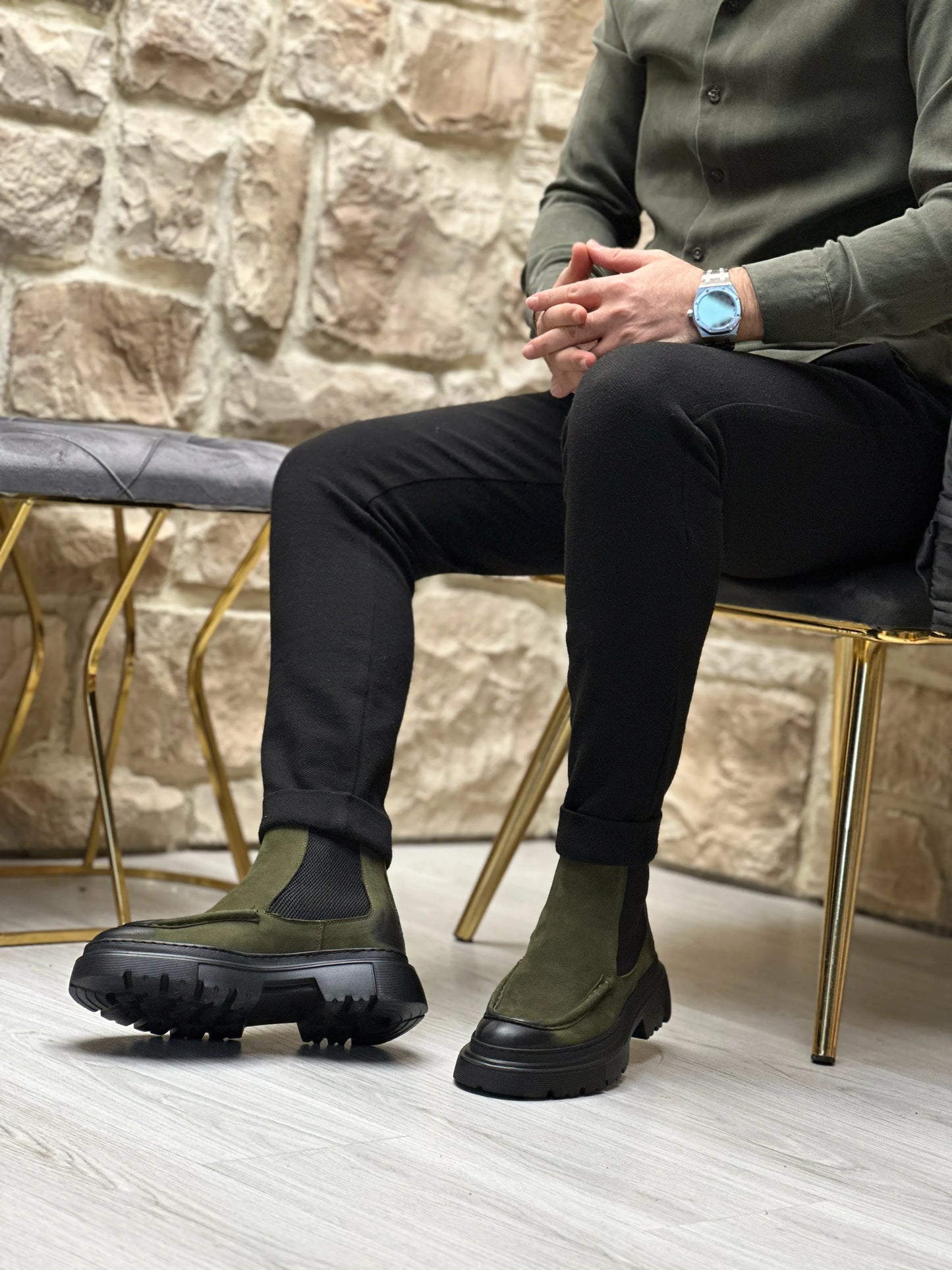 Galvare Atlas Bottes en Cuir   – Élégance & Robustesse