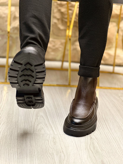 Galvare Atlas Bottes en Cuir   – Élégance & Robustesse