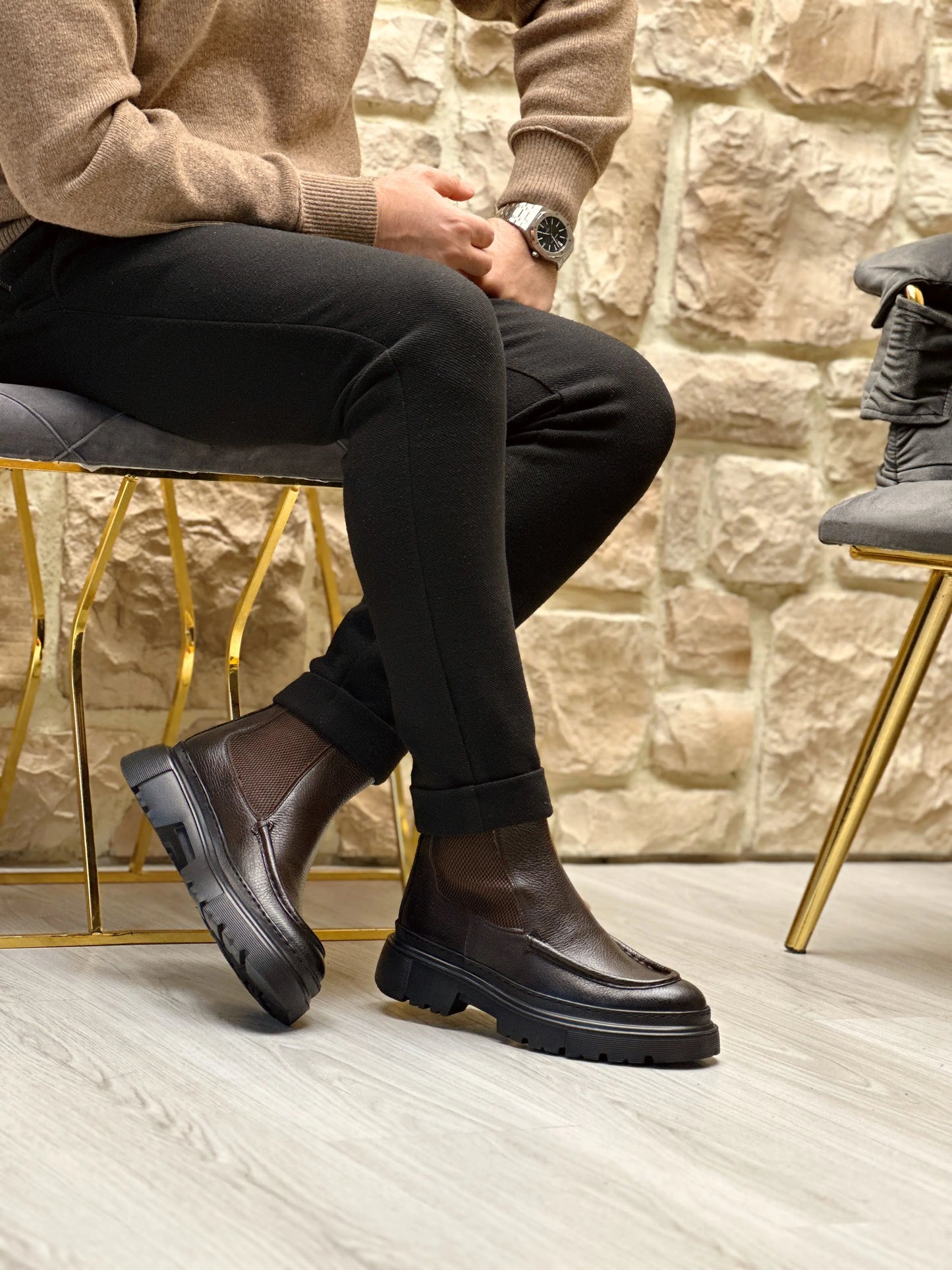 Galvare Atlas Bottes en Cuir   – Élégance & Robustesse