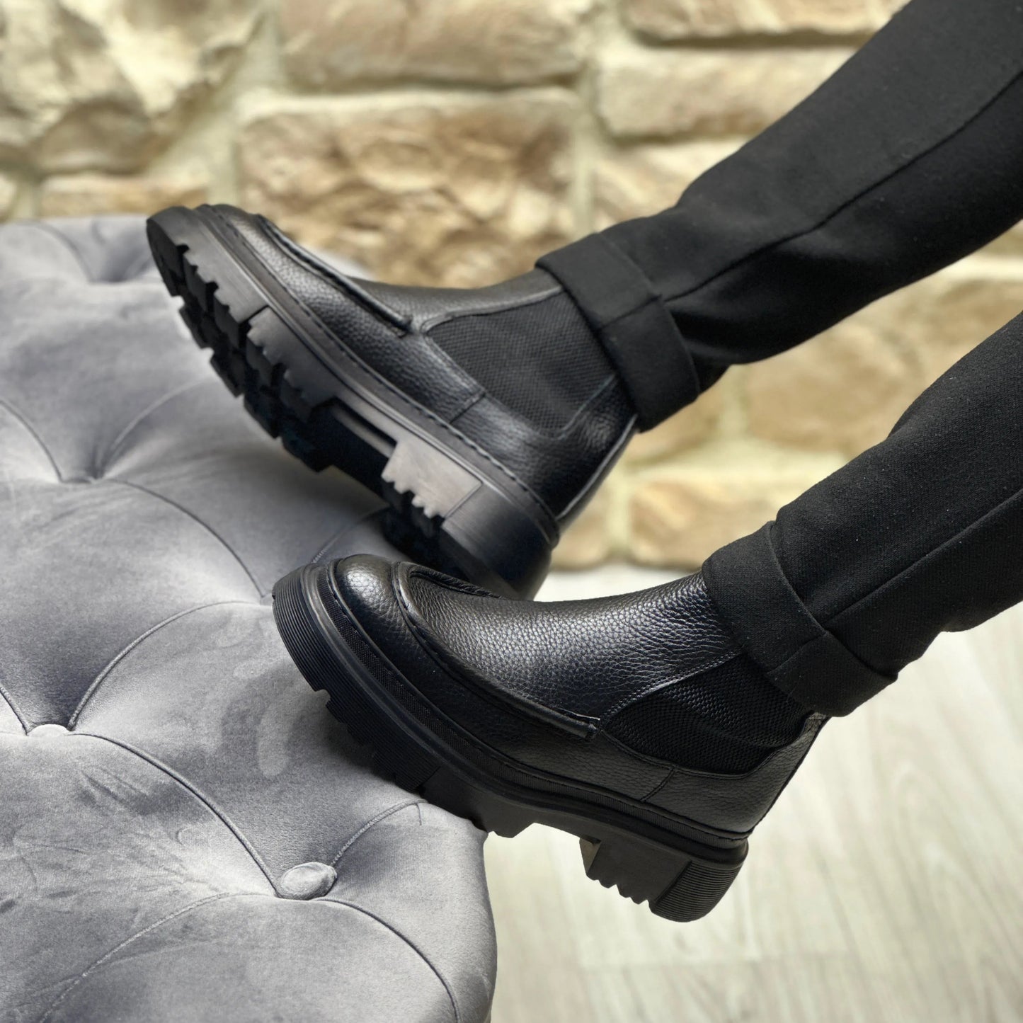 Galvare Atlas Bottes en Cuir   – Élégance & Robustesse