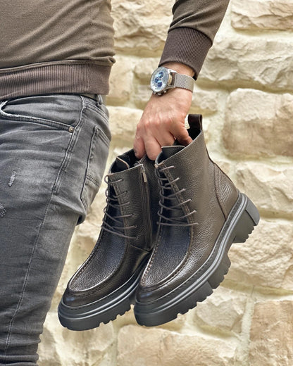 Galvare Atlas Bottes en Cuir   – Élégance & Robustesse