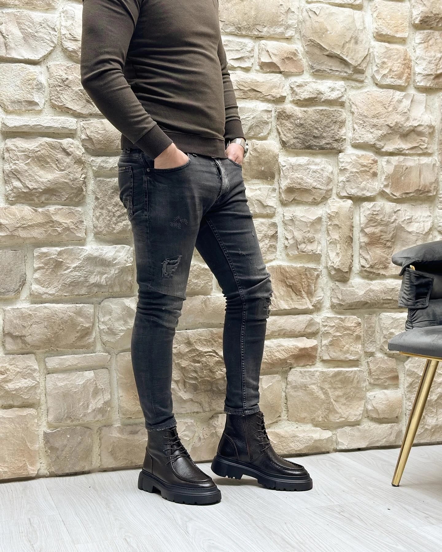 Galvare Atlas Bottes en Cuir   – Élégance & Robustesse