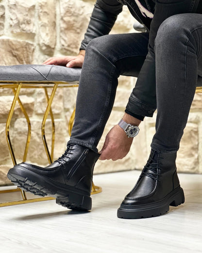 Galvare Atlas Bottes en Cuir   – Élégance & Robustesse