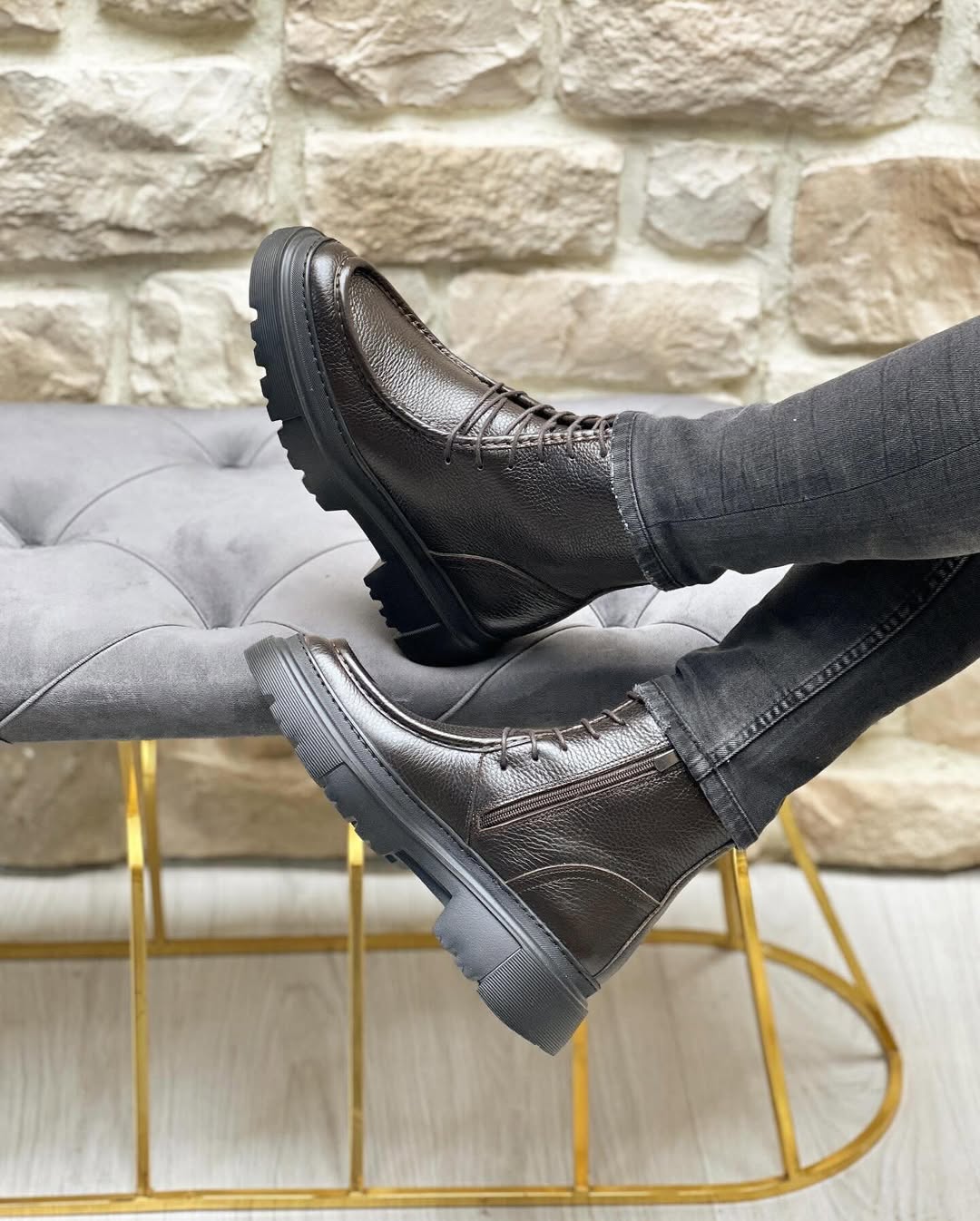 Galvare Atlas Bottes en Cuir   – Élégance & Robustesse