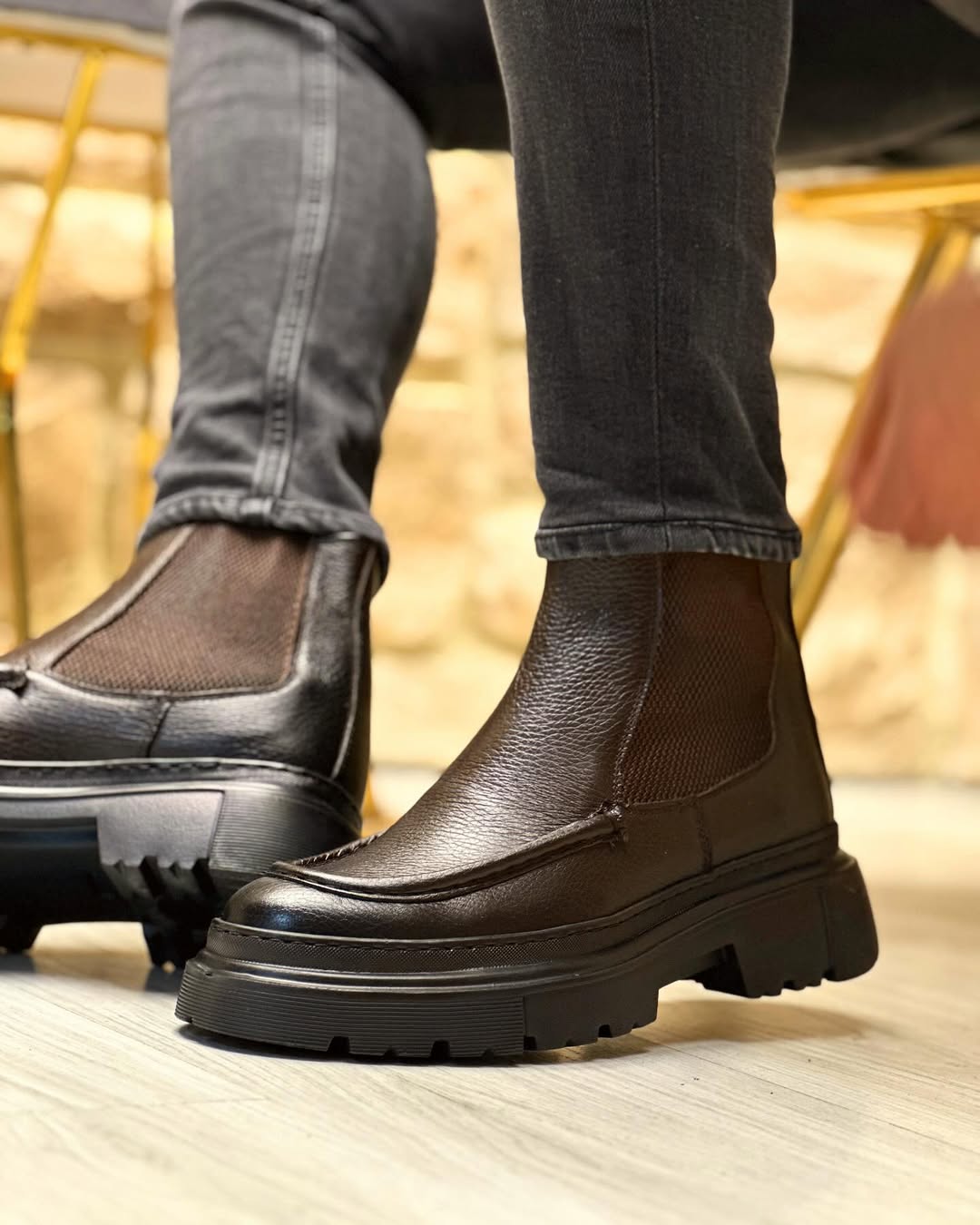 Galvare Atlas Bottes en Cuir   – Élégance & Robustesse