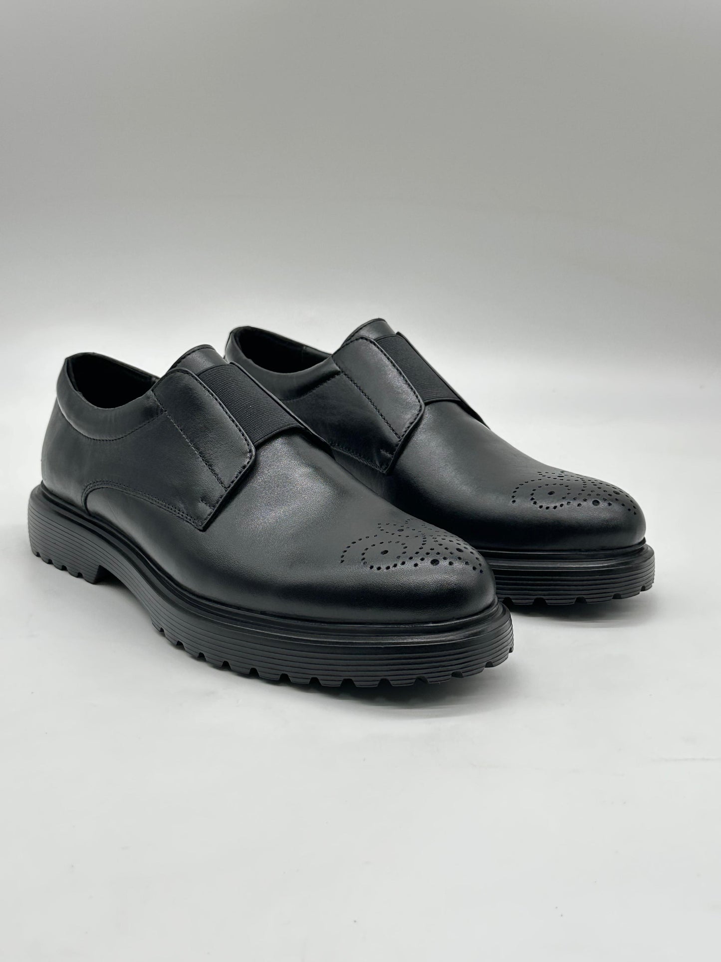 Galvare Masca – Chaussures Classiques en Cuir Véritable (Semelle EVA)