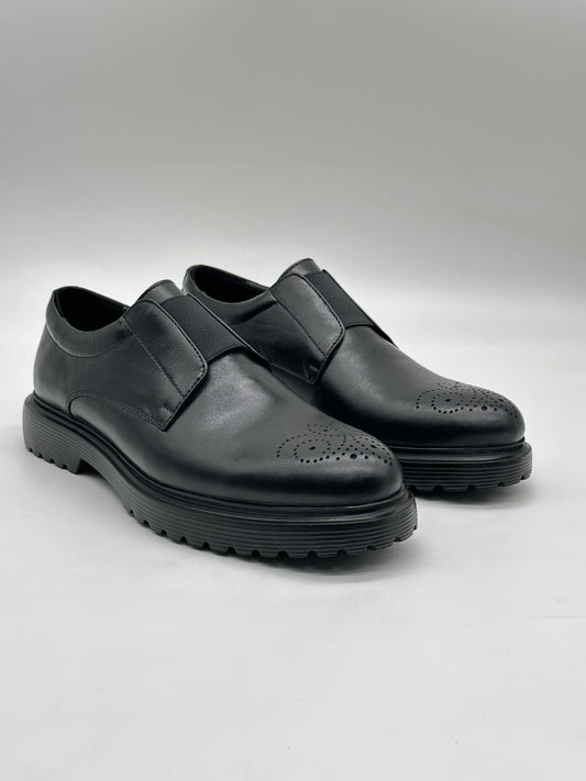 Galvare Masca – Chaussures Classiques en Cuir Véritable (Semelle EVA)