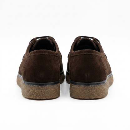 CASA SHOE – Mocassin Moderne en Cuir ou Daim  –  Noir ou Marron