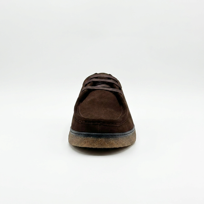 CASA SHOE – Mocassin Moderne en Cuir ou Daim  –  Noir ou Marron