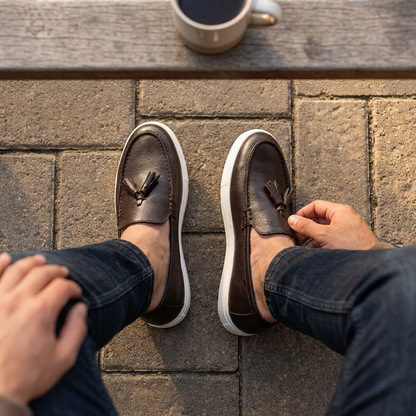 Galvare Ballerine– Chaussures en Cuir Véritable