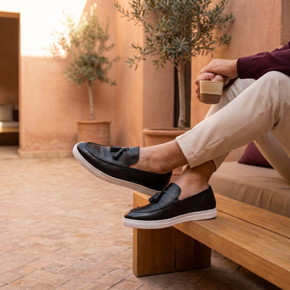Galvare Ballerine– Chaussures en Cuir Véritable